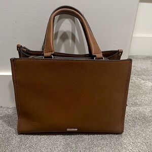 Aldo tote purse/ bag brown with strap